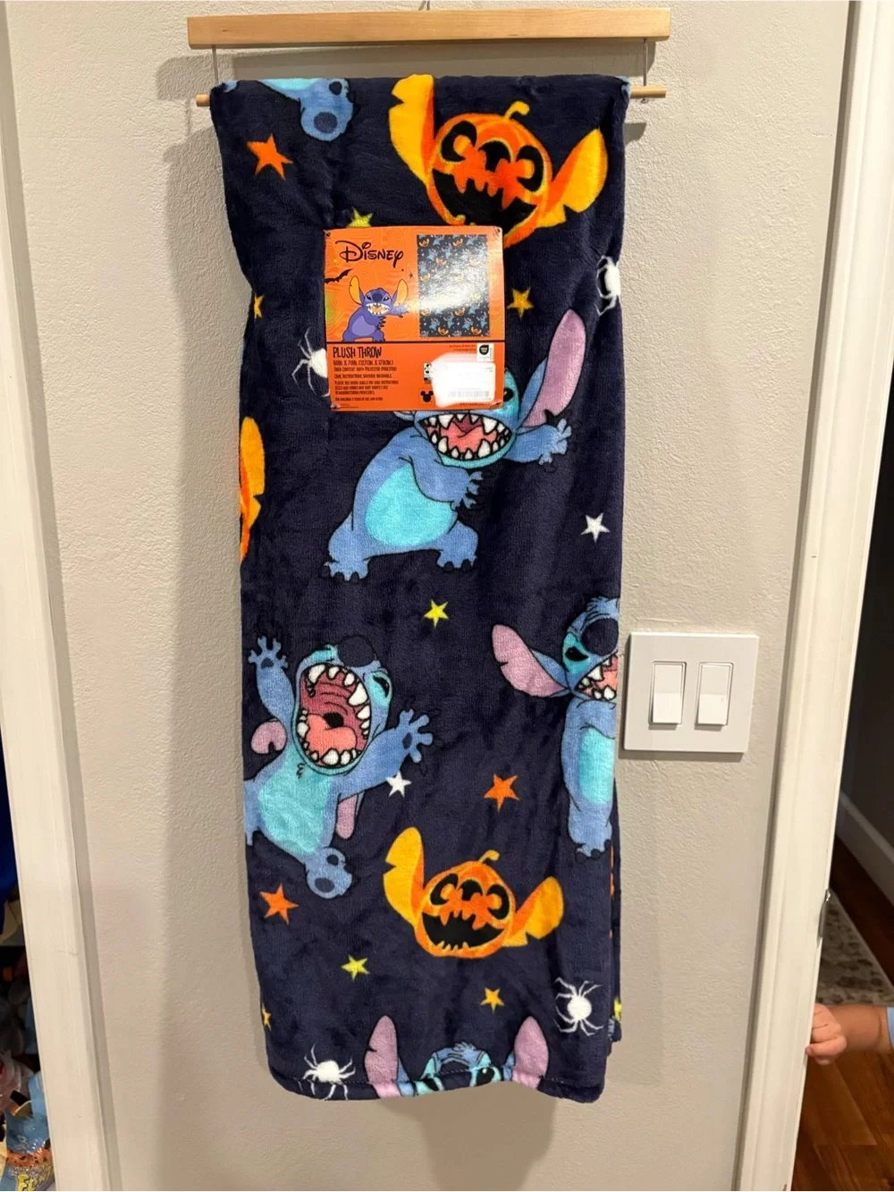 Lilo and Stitch Halloween Blanket 50 x 70 New for 2026